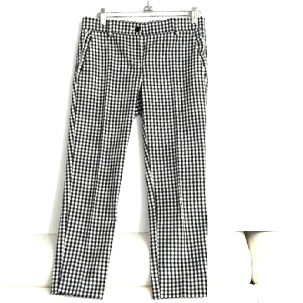 Ann Taylor Petite Plaid Pants 00 - Picture 3 of 12